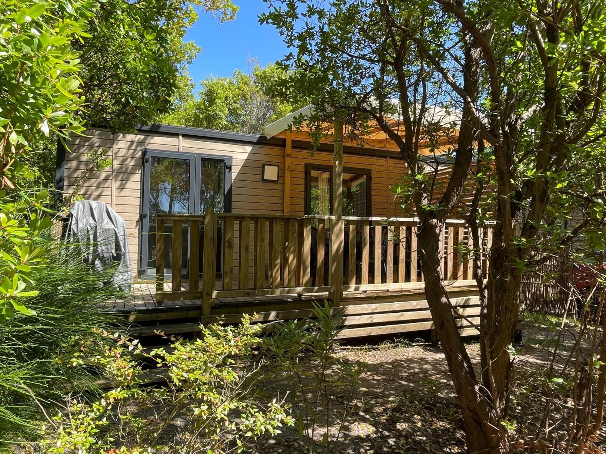 Cocon Du Lac Mobilhome 3 Chambres,6 Pers,Camping Mayotte 5 Etoiles Biscarrosse Landes Exterior foto